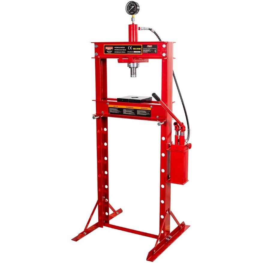 30-TON SHOP PRESS DOUBLE PUMP